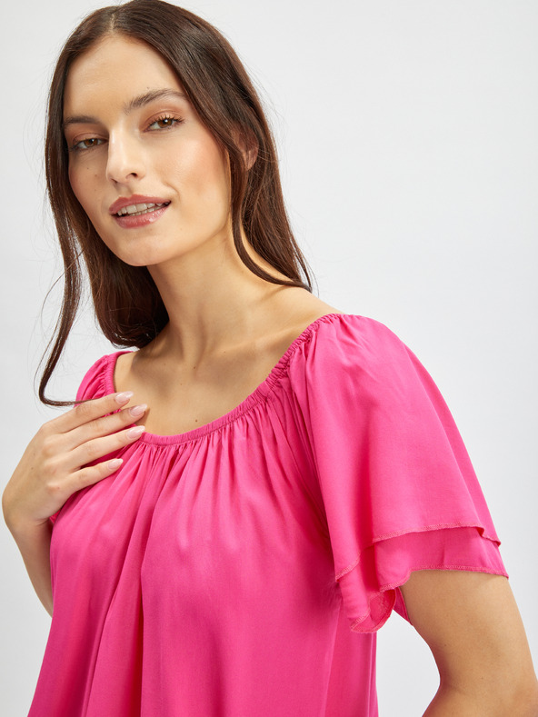 Orsay Тъмнорозова дамска блуза ORSAY