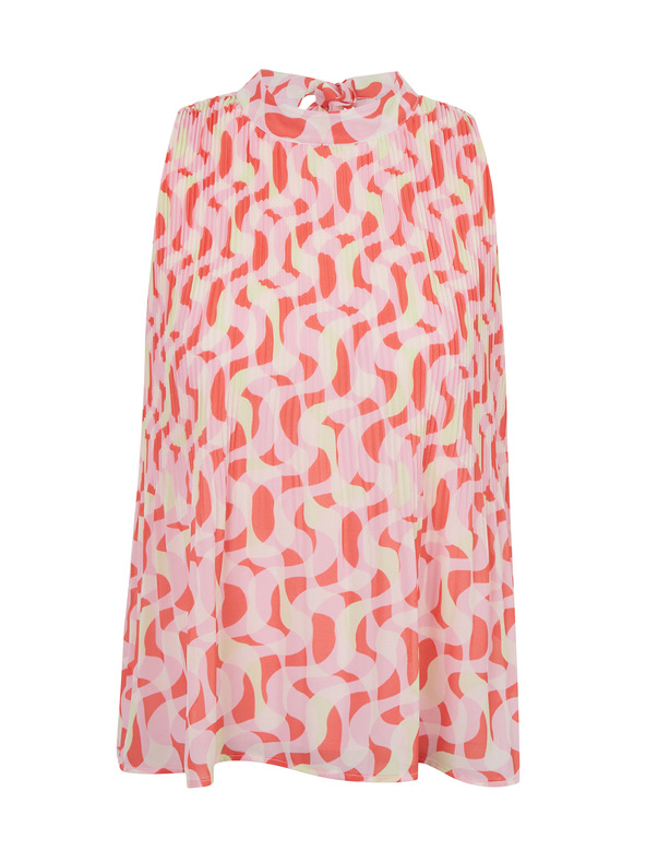 Orsay Розова дамска блуза с десен ORSAY