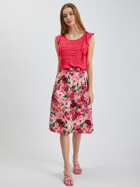 Orsay Тъмнорозова дамска блуза ORSAY