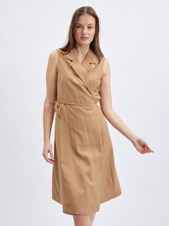 Orsay Светлокафява дамска рокля ORSAY