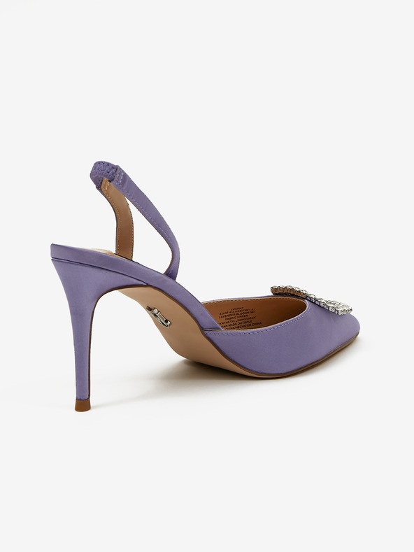Steve Madden Лилави дамски сатенени помпи Steve Madden