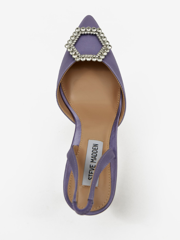 Steve Madden Лилави дамски сатенени помпи Steve Madden