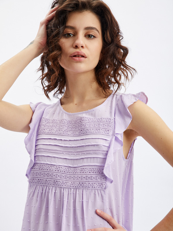 Orsay Лилава дамска блуза ORSAY