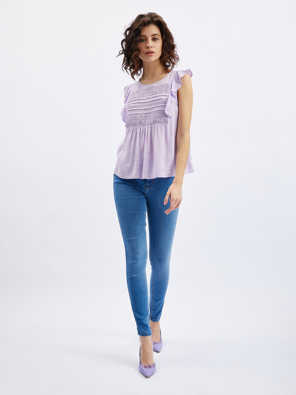 Orsay Лилава дамска блуза ORSAY