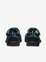 Keen Черни момчешки сандали с шарка Keen