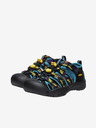 Keen Черни момчешки сандали с шарка Keen
