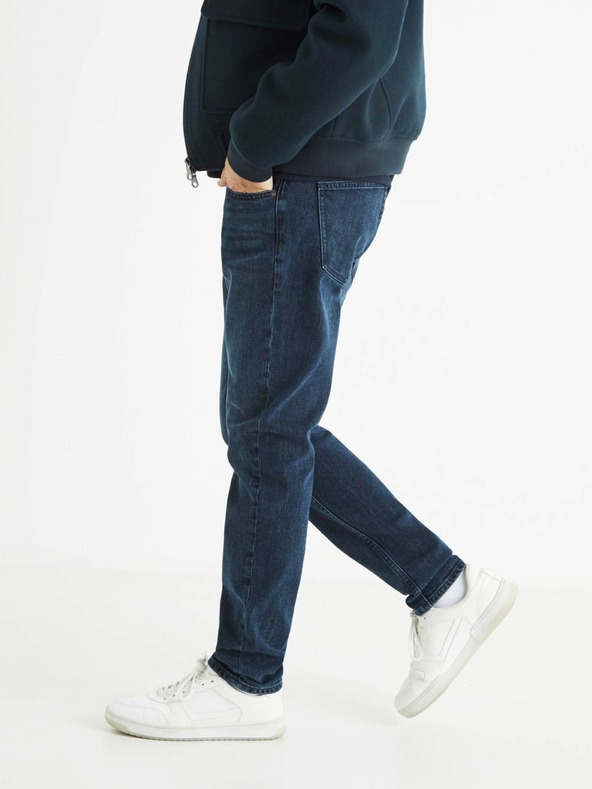 Celio Тъмносини мъжки дънки Celio C25 Bostone