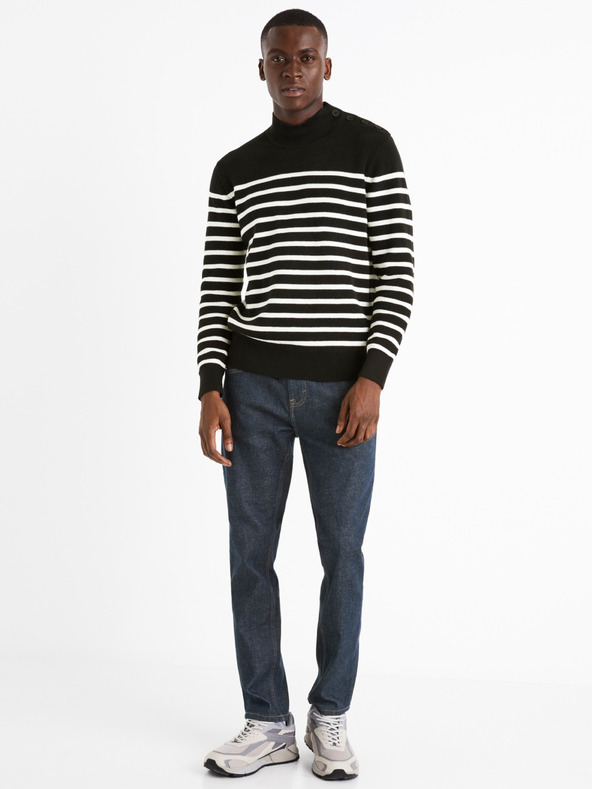 Celio Тъмносини мъжки дънки Celio C25 Donew