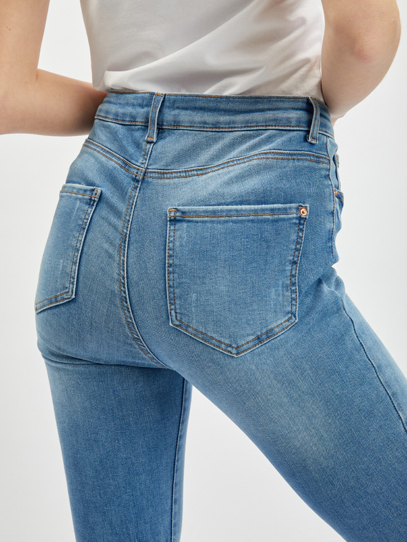 Orsay Светлосини дамски skinny fit дънки ORSAY