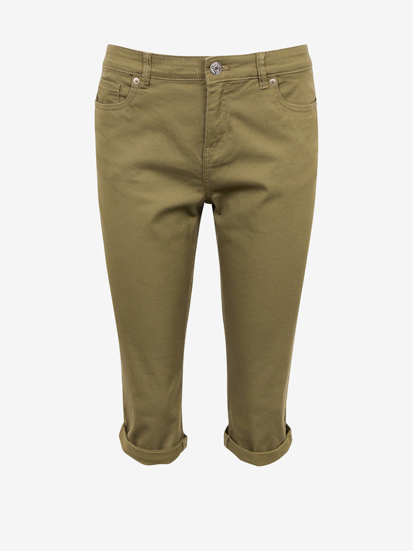 Orsay Скъсени дънки в цвят каки за жени ORSAY