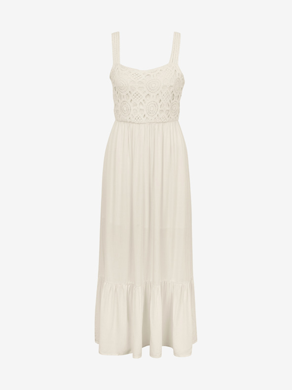 Orsay Кремава дамска макси рокля ORSAY