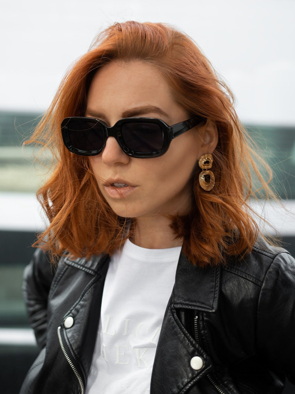 VEYREY VeyRey Слънчеви очила Square Helmi черен