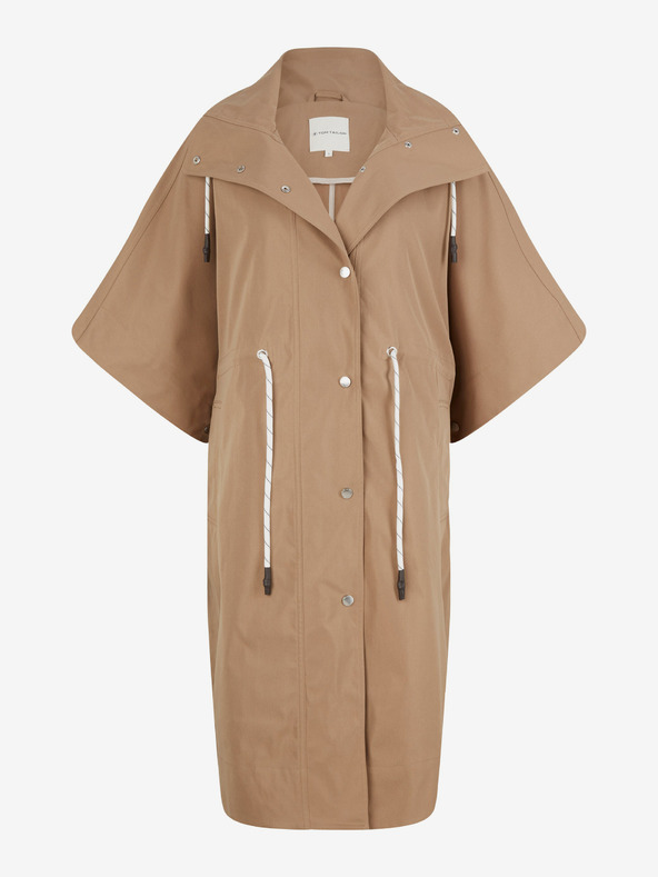 Tom Tailor Кафяво дамско леко палто Tom Tailor