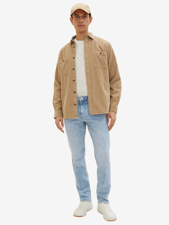 Tom Tailor Светлосини мъжки дънки с къса кройка Tom Tailor