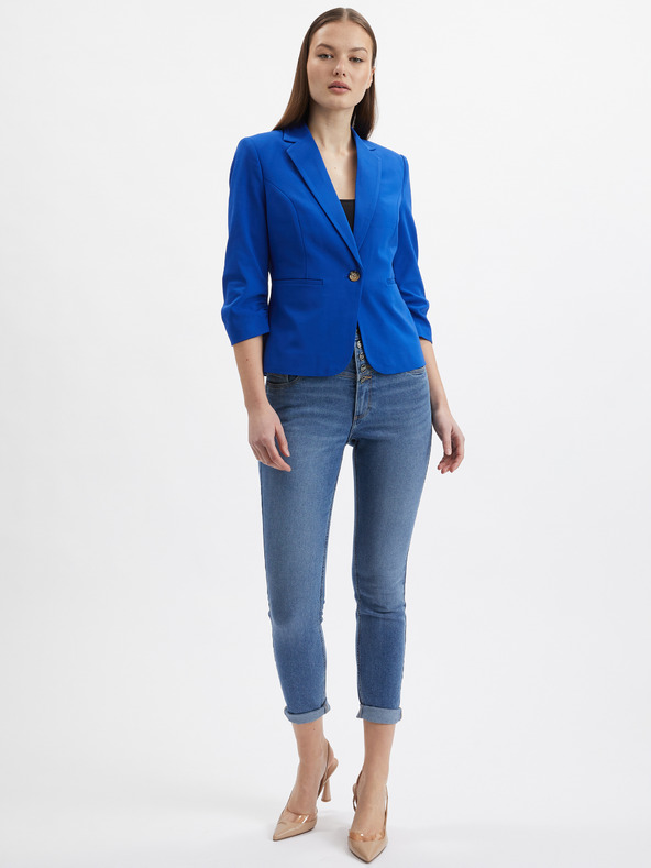 Orsay Синьо дамско сако ORSAY