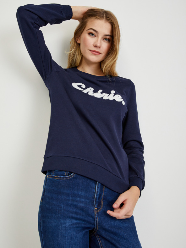 Orsay Тъмносиня дамска тениска ORSAY