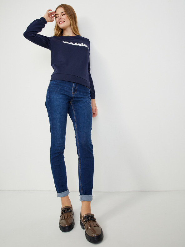 Orsay Тъмносиня дамска тениска ORSAY