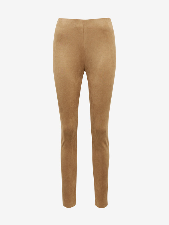 Orsay Светлокафяв дамски панталон от велур ORSAY