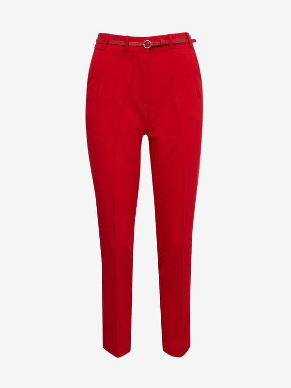 Orsay Червен дамски панталон ORSAY