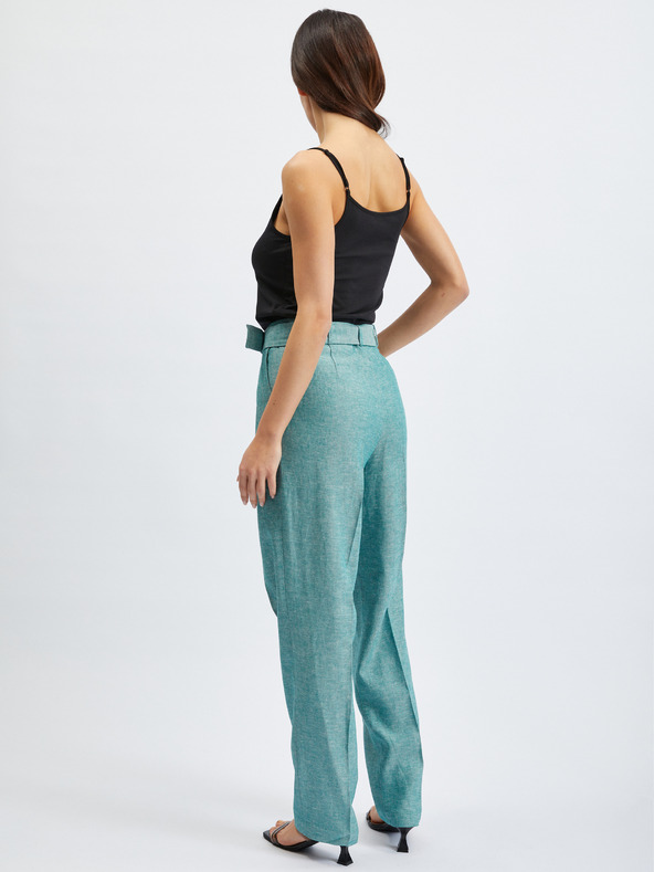 Orsay Тюркоазен дамски панталон ORSAY