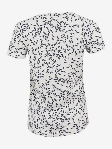 ALPINE PRO Синя и бяла дамска тениска с шарка ALPINE PRO Onbera