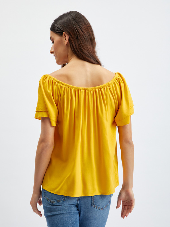 Orsay Жълта дамска блуза ORSAY
