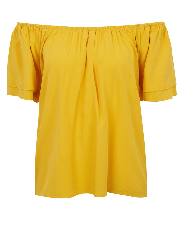 Orsay Жълта дамска блуза ORSAY