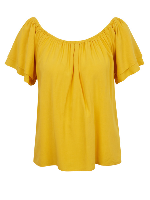 Orsay Жълта дамска блуза ORSAY