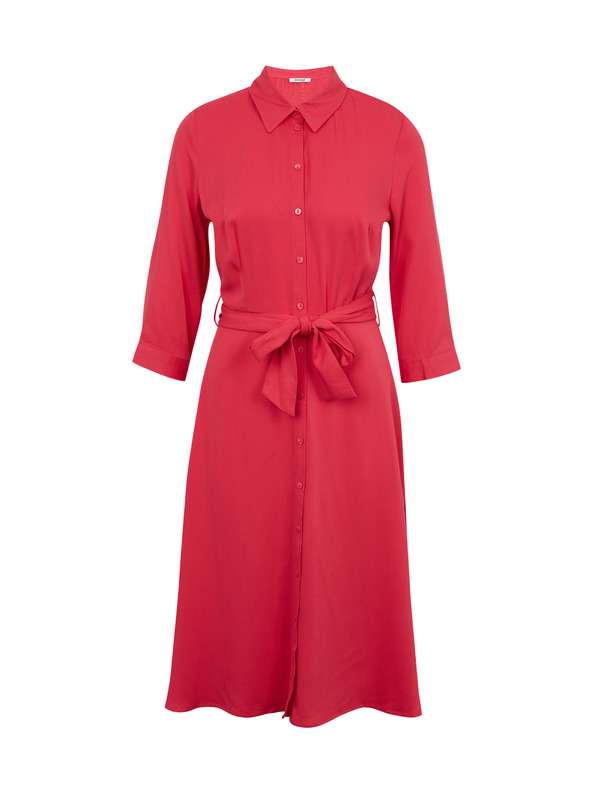 Orsay Тъмнорозова дамска рокля-риза ORSAY