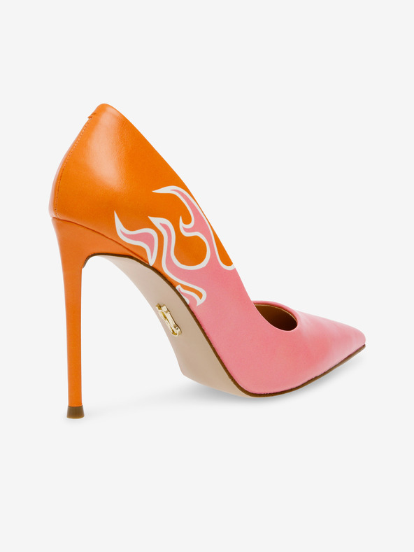 Steve Madden Оранжеви и розови дамски обувки с токчета Steve Madden