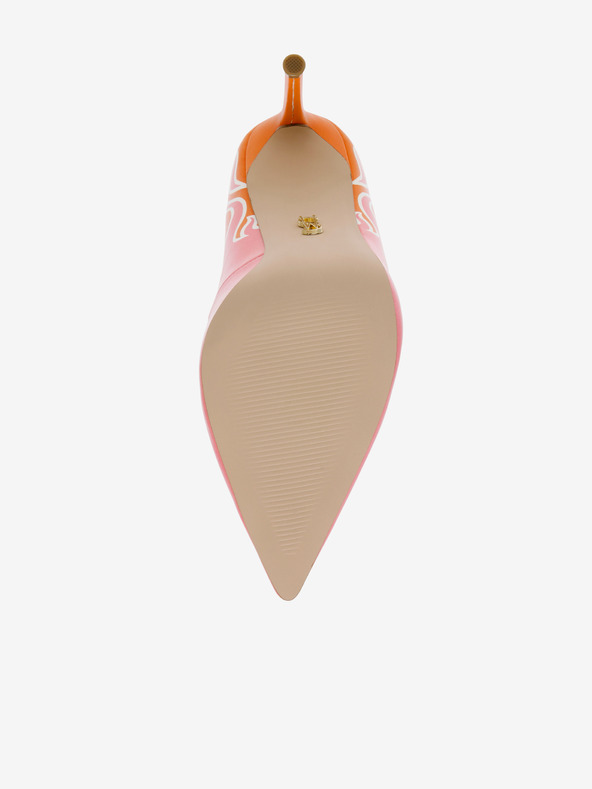 Steve Madden Оранжеви и розови дамски обувки с токчета Steve Madden