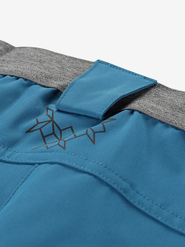 ALPINE PRO Дамски бързосъхнещи къси панталони ALPINE PRO ZAMBA синьо