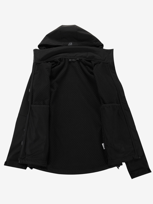 ALPINE PRO Дамско софтшел яке с мембрана ALPINE PRO LANCA черно