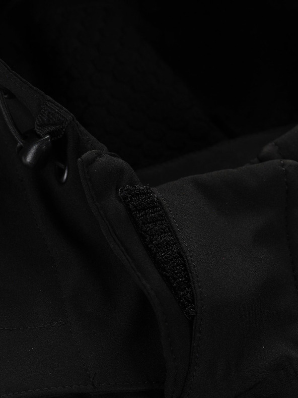 ALPINE PRO Дамско софтшел яке с мембрана ALPINE PRO LANCA черно