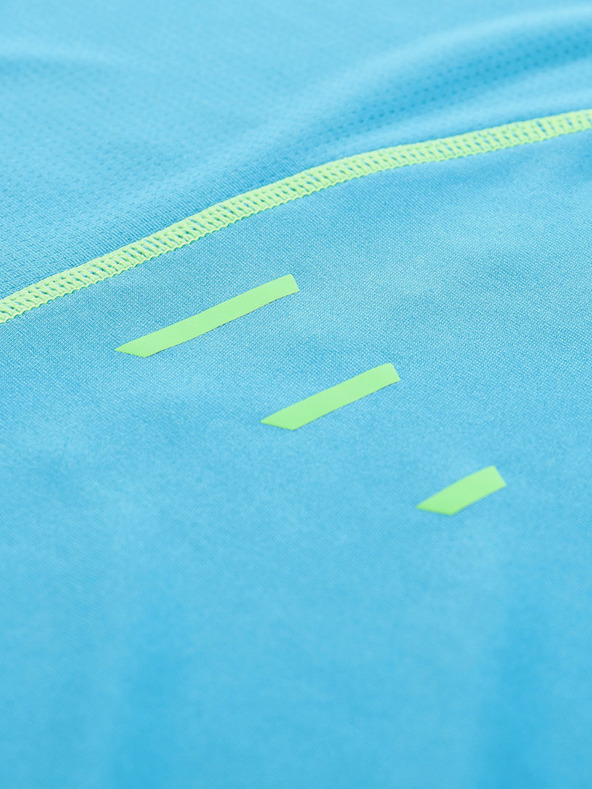 ALPINE PRO Мъжка функционална тениска с охлаждащо сушене ALPINE PRO PANTHER синя