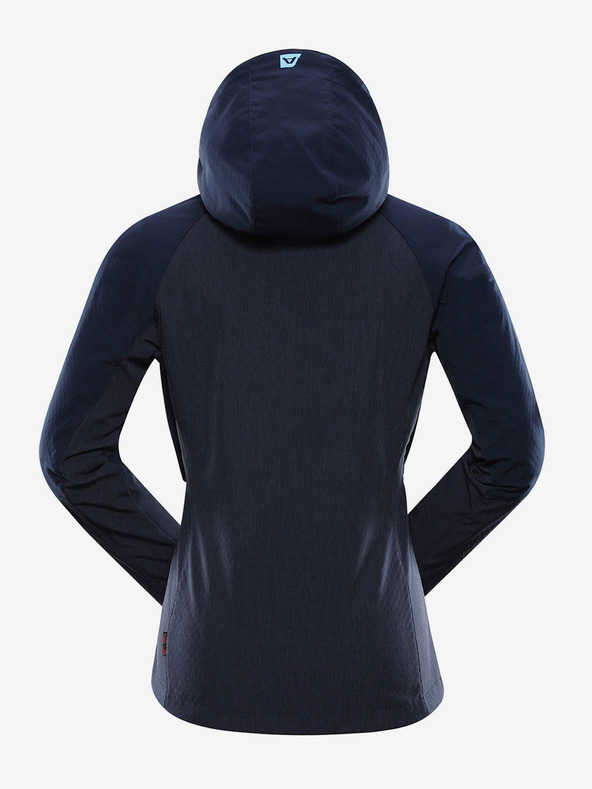 ALPINE PRO Дамско софтшел яке с мембрана ALPINE PRO LANCA синьо