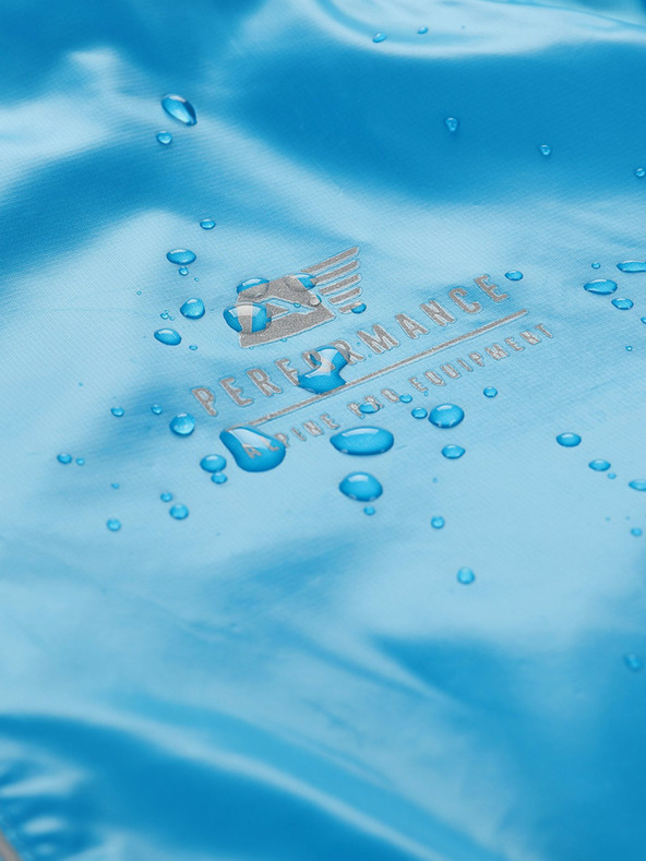 ALPINE PRO Мъжко ултралеко яке с хидроизолация ALPINE PRO BIK синьо