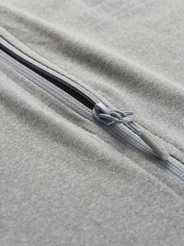 ALPINE PRO Мъжки бързосъхнещ суитшърт ALPINE PRO FRASEB сив