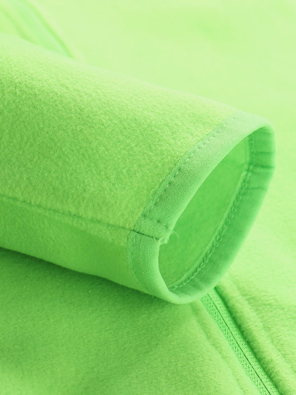 ALPINE PRO Мъжки поларен суитшърт ALPINE PRO GARIM зелен