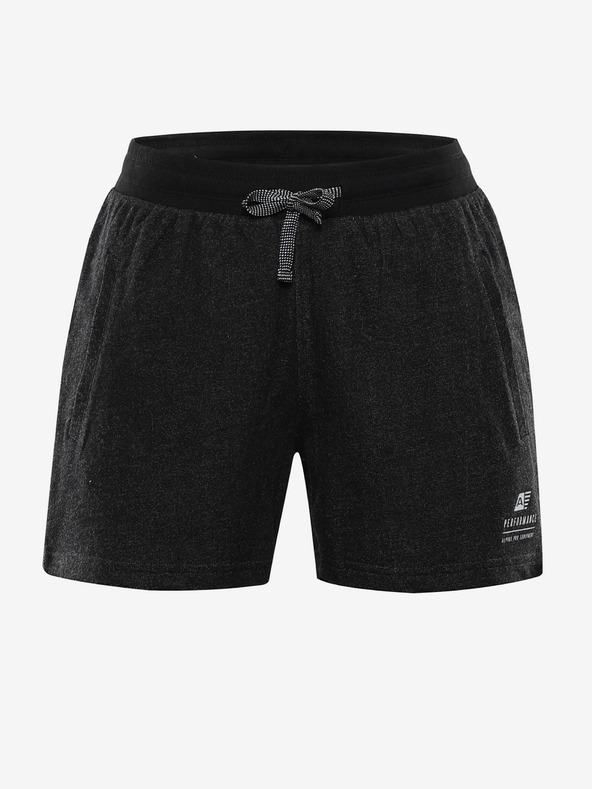 ALPINE PRO Дамски спортни шорти ALPINE PRO THECA черни