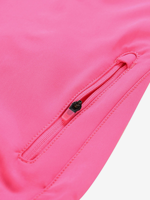 ALPINE PRO Дамски бързосъхнещи къси панталони от софтшел ALPINE PRO COLA розово