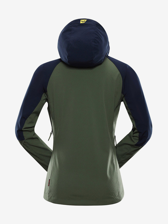 ALPINE PRO Дамско софтшел яке с мембрана ALPINE PRO LANCA зелено
