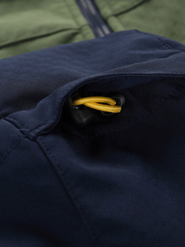 ALPINE PRO Дамско софтшел яке с мембрана ALPINE PRO LANCA зелено