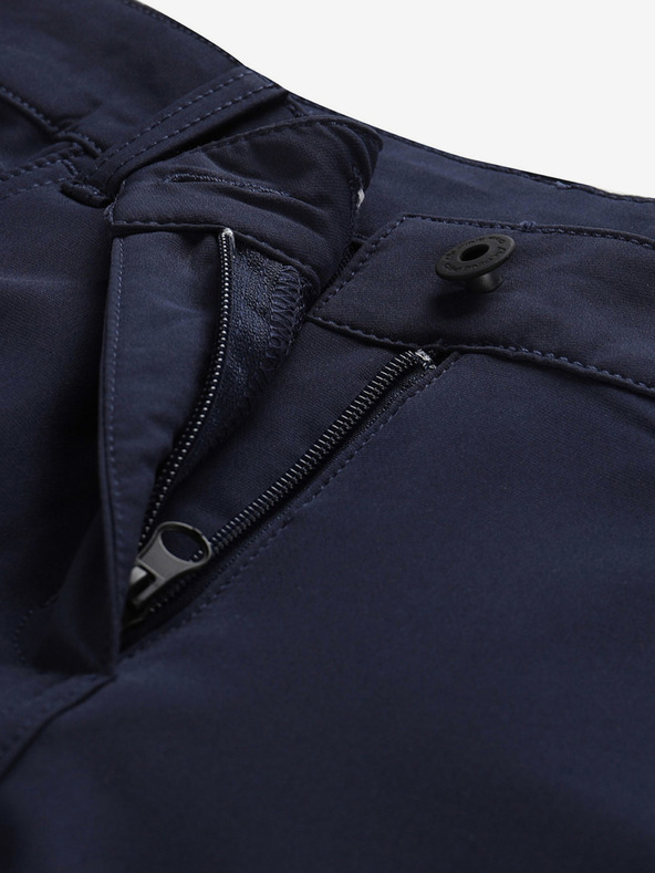 ALPINE PRO Дамски софтшел панталони за бързо съхнене ALPINE PRO COLA синьо