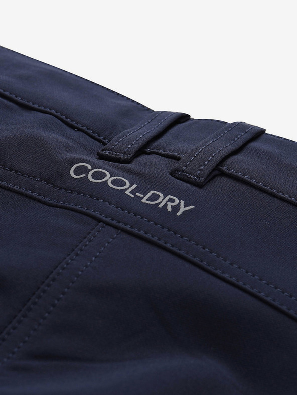 ALPINE PRO Дамски софтшел панталони за бързо съхнене ALPINE PRO COLA синьо