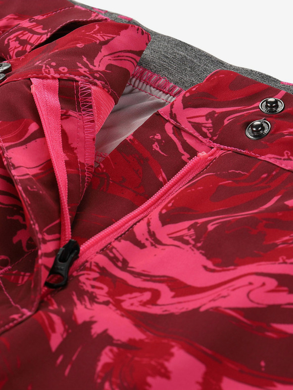 ALPINE PRO Дамски бързосъхнещи къси панталони ALPINE PRO ZAMBA розово