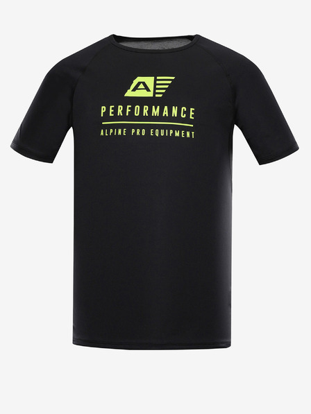ALPINE PRO Мъжка функционална риза с охлаждащо сушене ALPINE PRO PANTHER черна