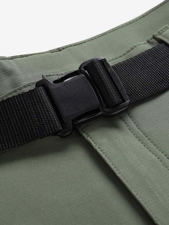 ALPINE PRO Мъжки софтшел панталони ALPINE PRO NUTT зелен