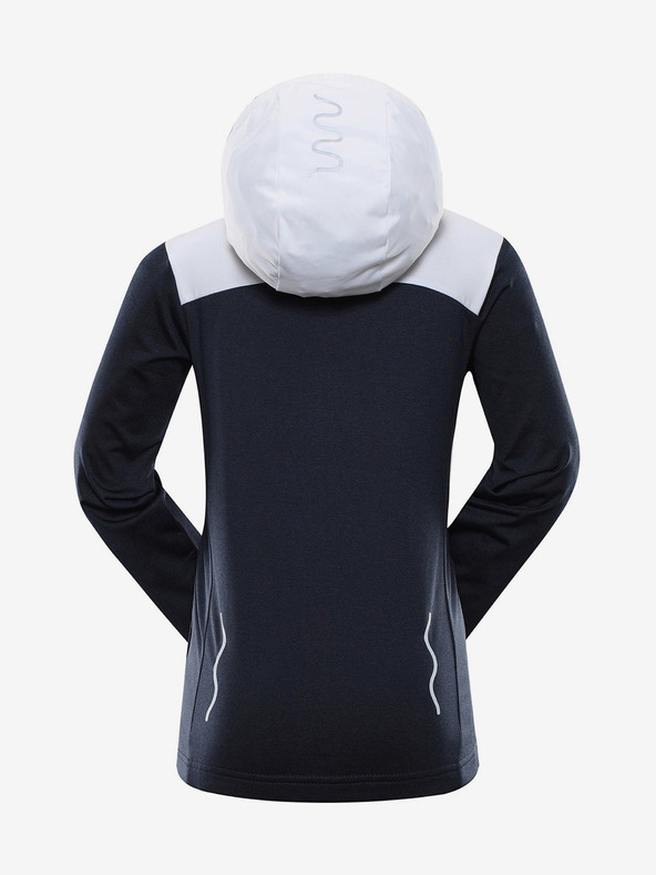 ALPINE PRO Детски бързосъхнещ суитшърт ALPINE PRO FANCO син