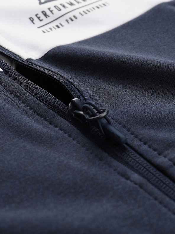 ALPINE PRO Детски бързосъхнещ суитшърт ALPINE PRO FANCO син